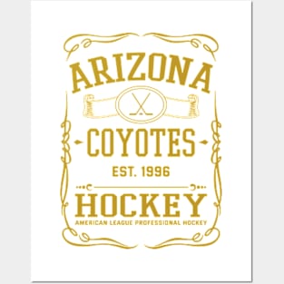 Vintage Coyotes Hockey Posters and Art